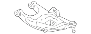 Genuine Infiniti Link Complete-Lower Rear Suspension Front 551A1-6JU1A - Picture 1 of 4