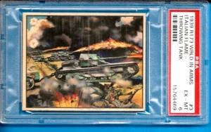 1939 R173 World in Arms (IronCavalry) #3 italienischer Flammenwerfer Psa 6 - Bild 1 von 2