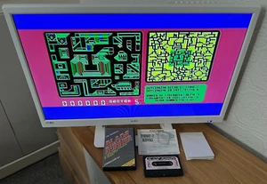 CRL Blade Runner Commodore 64 Cassette - Tested Working -👽👾Retro Gift Idea👾👽 - Photo 1/24