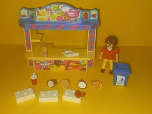 Playmobil Summer Fun Süßigkeitenstand Set 5555 unvollständig Strand Shop Kirmes - Bild 1 von 3