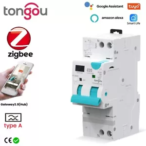 Zigbee RCBO Adjustable Intelligent Switch Residual Current Switch - Picture 1 of 6