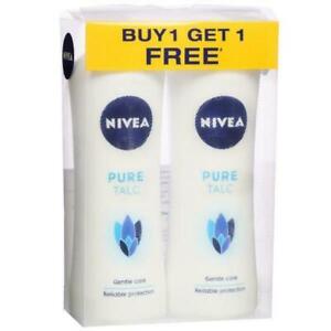 Nivea Pure Talc Gentle Care Reliable Protection - 100 Gram BUY 1 GET 2