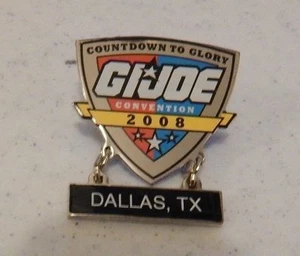 GI JOE ~ PIN 2008 ~ JUEGO DE CONVENCIÓN JOECON CUENTA REGRESIVA PARA LA GLORIA HEADHUNTERS COBRA - Imagen 1 de 1