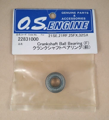 OS Engine 21SE, 21RF, 25FX, 32SX Crankshaft Ball Bearing F 22831000 New RC Nitro - Image 1 of 4