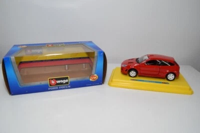 B63 1:24 BBURAGO BURAGO 1026 FORD FOCUS HATCHBACK 3 PORTE ROSSO MIB - Immagine 1 di 4