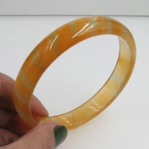 1pcs rare zebra pattern jade bangle bracelet big size -68-70 mm +box - Picture 1 of 3