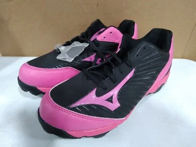 Mizuno 9 Spike Adv. Finch Franchise Cleats Pink/Black Size 9.5 - Image 1 of 3