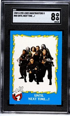 1989 O-Pee-Chee Ghostbusters 2 #88 Until Next Time...! SGC 8 NM/MT Bill Murray - Image 1 of 2