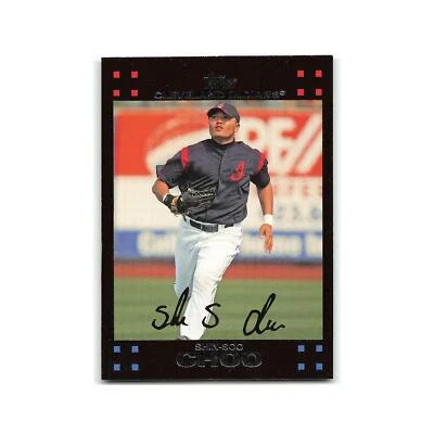 Shin-Soo Choo 2007 Topps #343 Cleveland Indians Baseball Card NM - Image 1 of 3