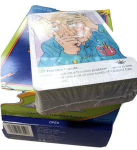 Visual Brainstorms Smart Thinking Card Game with 100 Question Cards NOS - Picture 1 of 7