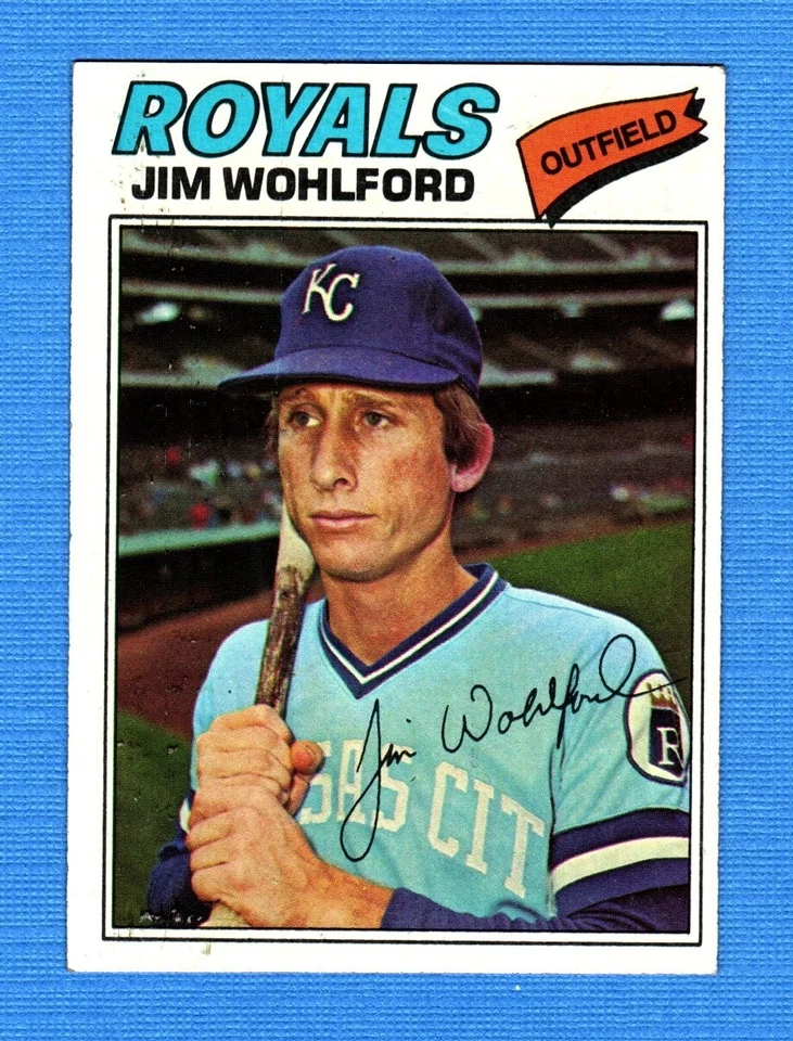 1977 Topps #622 Jim Wohlford EX Royals - Image 1 of 1
