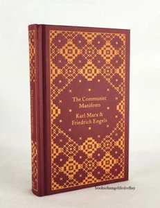 THE COMMUNIST MANIFESTO Karl Marx & Friedrich Engels Deluxe Hardcover Brand NEW - Picture 1 of 7