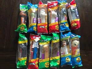 STAR WARS PEZ COMPLETE SET, HARD TO FIND STILL IN PACKAGING -ALL 12 PEZ - Picture 1 of 5