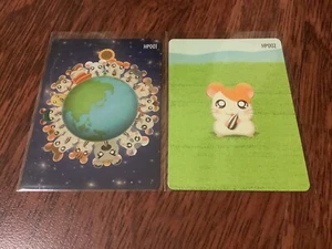HAMTARO SERIES 2 TRADING CARDS PROMO CARDS HP001, HP002 2003 ARTBOX RARE - Picture 1 of 2