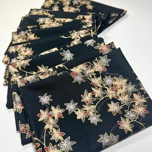 Asian Leaves Fabric The Kesslers Concord Japanese Garden Asian Print 100% Cotton - Picture 1 of 8