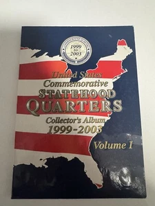 Completed Vintage United States Commemorative Statehood Quarters 1999-2003 Vol I - Picture 1 of 5