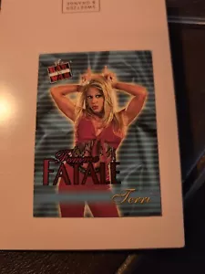 Terri Runnels 2001 Fleer WWF Raw Is War Femme Fatale 3-FF Free Shipping 🥵 - Picture 1 of 3