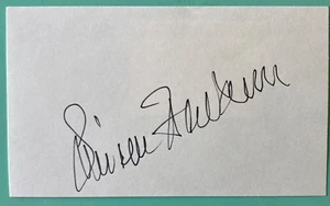 Director de tarjeta de índice Skitch Henderson firmado 3""X5"" de la New York Pops Orchestra - Imagen 1 de 1