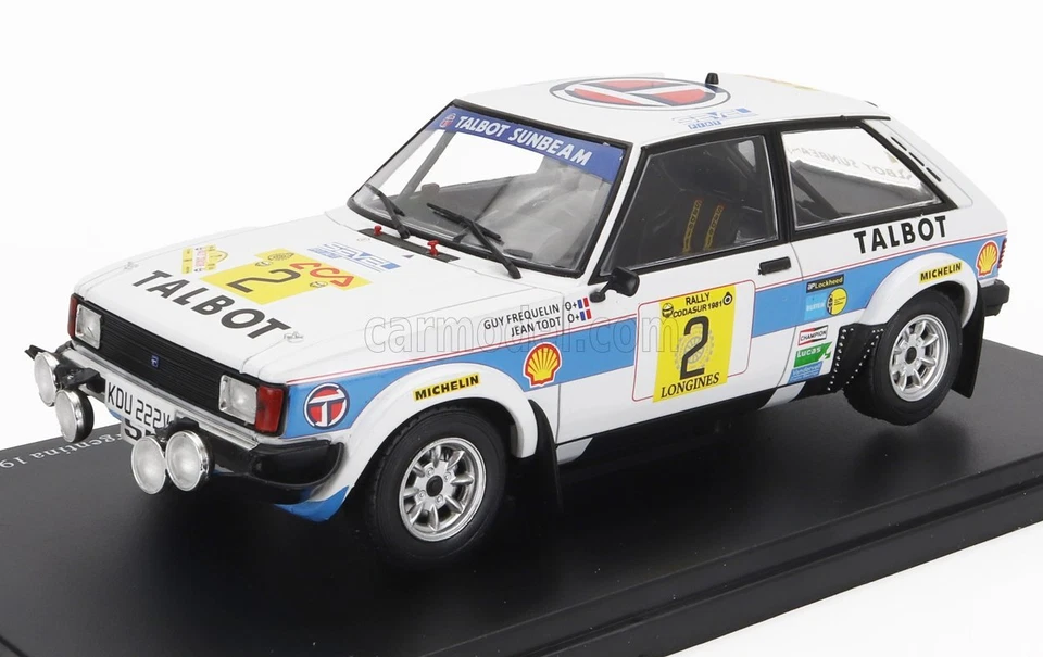 1/24 EDICOLA - TALBOT - SUNBEAM LOTUS (night version) N 2 WINNER RALLY AAWRC528 - Immagine 1 di 1