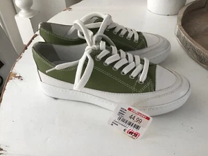 Gerry Weber Schuhe Sneaker Grün — Weiß Leder NEU - Bild 1 von 4