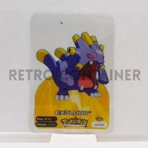 NINTENDO POKEMON LAMINCARDS EDIBAS Cards 2006 - ITA - 295 Exploud - Picture 1 of 1