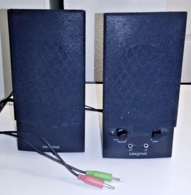 Creative Soundblaster SBS270 10 Watts RMS 2.0 Speaker komplett - Bild 1 von 4