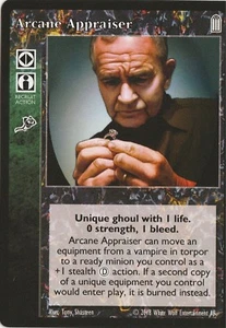 Arcane Appraiser x1 Keepers of Tradition Reprint 2 KoT R2 VTES Jyhad - Picture 1 of 1