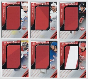 2021-22 SP Game-Used NHL Eastern Conference Banner Year Relics Pick From List - Picture 1 of 13