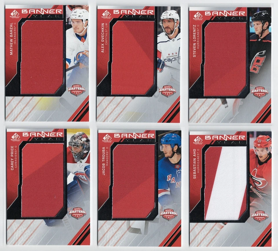 2021-22 SP Game-Used NHL Eastern Conference Banner Year Relics Pick From List - Image 1 of 1