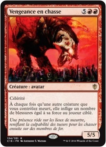 Mtg Magic: Playset (4x) Vengeance in Hunt Commander 2016 Vf - Image 1 of 1