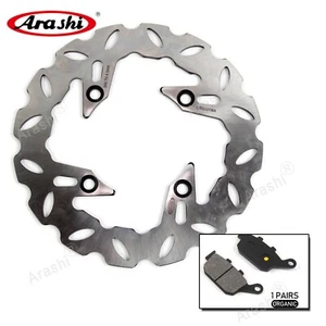 Rear Brake Disc Rotor Organic Brake Pads for Honda XRV AFRICA TWIN 650 1988 1989 - Picture 1 of 7