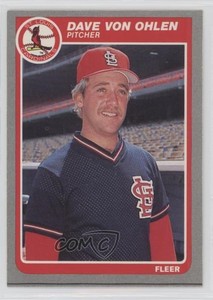 1985 Fleer Dave Von Ohlen #243
