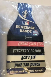 Bebida de los Yankees de Nueva York 5 Bandz MLB Forever coleccionables - Imagen 1 de 3