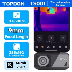TOPDON TS001 Pro-Grade Thermal Imaging Camera for Smartphones Type C Android UK - Picture 1 of 23