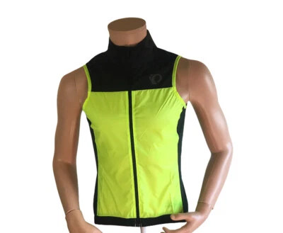 Pearl Izumi P.R.O. para hombre Chaleco de ciclismo Barrier Lite pequeño sin mangas amarillo PRO Foto 1 de 4