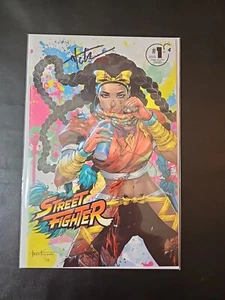 Street Fighter Masters #1 Sighned By Tyler Kikham W/COA - Picture 1 of 2