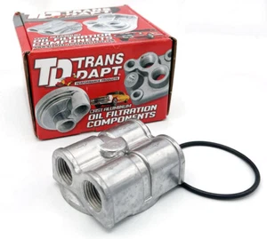 Trans-Dapt for 90deg Oil Bypass Adapter 2-1/2 in. I.D. 2-3/4 in. O.D. Filter - Picture 1 of 8