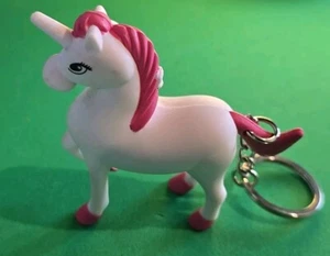 Schlüsselanhänger Schlüsselring - Vintage Leucht Einhorn 90er - Bild 1 von 2