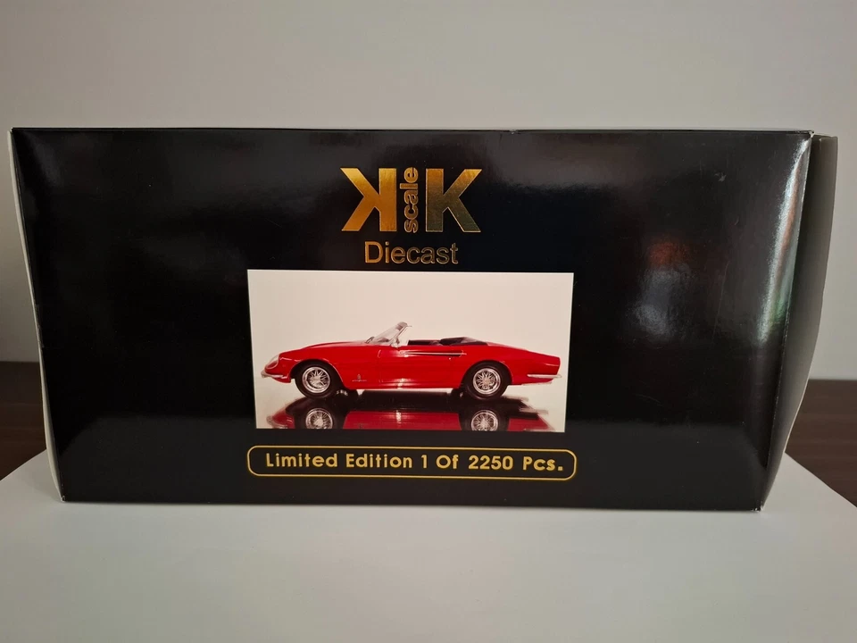 Ferrari 365 California Spyder 1966kk scala 1/18 edizione limitata 2250 pcs - Immagine 1 di 4