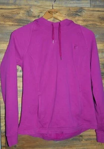 Fila Sport rosa Fleece gefütterter Hoodie - Small S - Bild 1 von 4