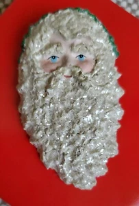Prendedor de Papá Noel Belsnickle Navidad Joyería De Colección Enesco Linda Lindquist Baldwin Años 90 - Imagen 1 de 6