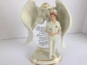 BRADFORD EXCHANGE Angel of Compassion Nurse Porcelain Figurine - Picture 1 of 6