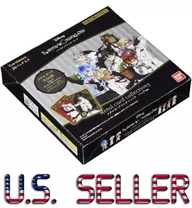 Bandai Disney Twisted Wonderland Metal Card Collection 3 BOX Japan US SELLER - Picture 1 of 3