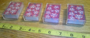 4 lot 1999 Play-By-Play MLB Texas Rangers Mini Playing Cards in cases never used - Picture 1 of 3