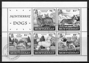 MONTSERRAT SGMS1143 1999 DOGS FINE USED - Picture 1 of 1