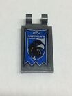 Lego 30350bpb074 Ravenclaw  blue flag banner with Raven bird sticker  from 75956
