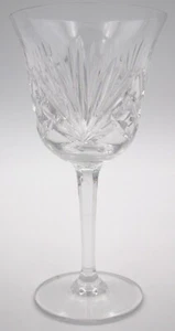 Gorham Full Lead Crystal Wine Glass Pattern Cherrywood 7.5" Goblet West Germany - Picture 1 of 5