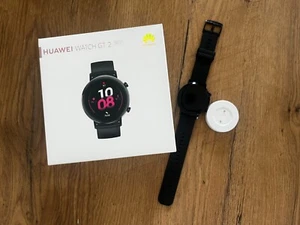 Huawei Watch GT 2 42mm - Schwarz - Smartwatch Fitnesstracker, Herzfrequenz, GPS - Bild 1 von 4