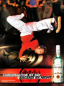 BACARDI RUM AD #106 RARE 2002 OOP - Bild 1 von 2