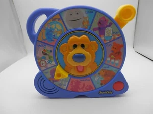 Vintage Mattel 1997 Bear In The Big Blue House See N Say Toy Rare Working - Picture 1 of 8